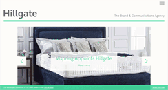 Desktop Screenshot of hillgatepr.co.uk